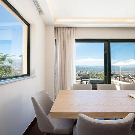 View - Heated Pool & Gym - Majestic Views - 5 Min Drive From Center * La Canea