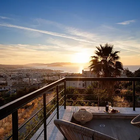 Βίλα View - Heated Pool & Gym - Majestic Views - 5 Min Drive From Center