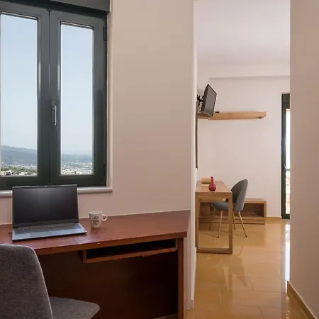 Вилла View - Heated Pool & Gym - Majestic Views - 5 Min Drive From Center Ханья