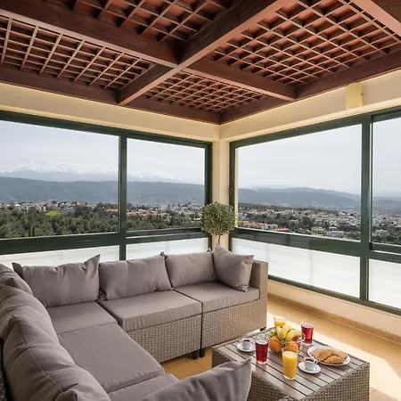 View - Heated Pool & Gym - Majestic Views - 5 Min Drive From Center * Χανιά