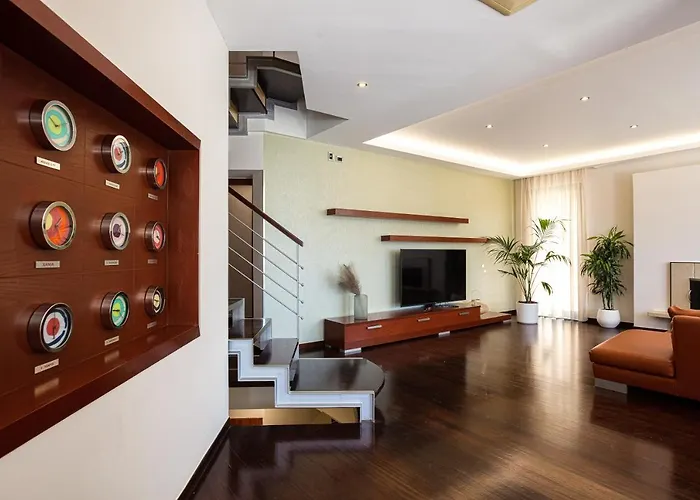 View - Heated Pool & Gym - Majestic Views - 5 Min Drive From Center Villa Chania (Crete)