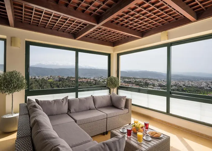 View - Heated Pool & Gym - Majestic Views - 5 Min Drive From Center * Chania (Crete)