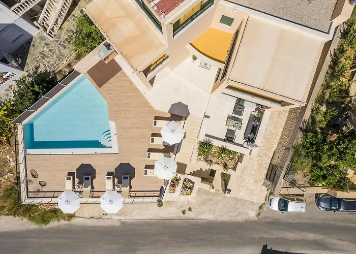 View - Heated Pool & Gym - Majestic Views - 5 Min Drive From Center Villa Chania (Crete)